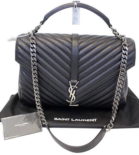 ysl handbag with chain|ysl shoulder bag price.